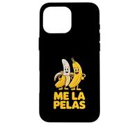 Funny Me La Pelas Banana Characters Humorous Case for iPhone 16 Pro Max