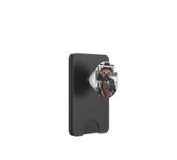 Funny mean looking Bad Pug Dog with Gun & cigar from 1920's PopSockets PopWallet for MagSafe