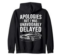 Funny Mechanics Classic Muscle Cars Excuse Joke Men Women Zip Hoodie