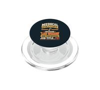 Funny Medical Technician Lab Team Hospital PopSockets PopGrip for MagSafe