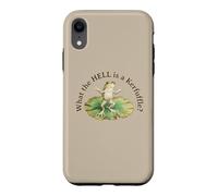 Funny Medieval Frog What The Hell is a Kerfuffle Meme Frogs Case for iPhone XR