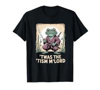 Funny Medieval Knight Frog Lovers T'was The 'Tism M'Lord Men T-Shirt