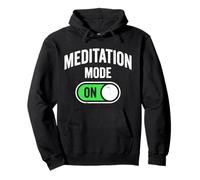Funny Meditation Lover Calm Mind Zen Humor Pullover Hoodie