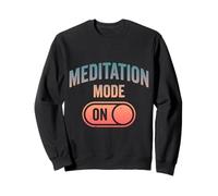 Funny Meditation Lover Calm Mind Zen Humor Sweatshirt