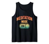 Funny Meditation Lover Calm Mind Zen Humor Tank Top