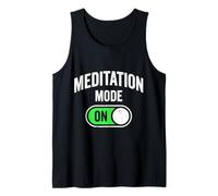 Funny Meditation Lover Calm Mind Zen Humor Tank Top