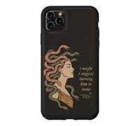 Funny Medusa Mythology Turning Him To Stone Case for iPhone 11 Pro Max