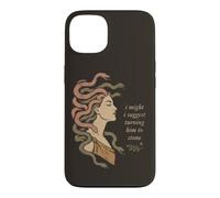 Funny Medusa Mythology Turning Him To Stone Case for iPhone 13