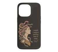 Funny Medusa Mythology Turning Him To Stone Case for iPhone 13 Pro