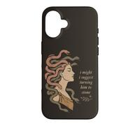 Funny Medusa Mythology Turning Him To Stone Case for iPhone 16
