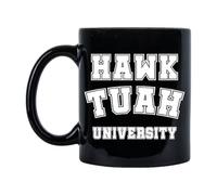 Funny Meme Ceramic Coffee Mug | Ceramic 400ml White 9.5x8cm Hawk Tuah Spit On that Thang Joke Mug Viral Internet Meme Cup | Coffee Tea Milk Office Home Gift Humor Lovers Set