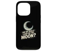 Funny Meme Moon Landing | Apollo Hoax Sarcastic Space Humor Case for iPhone 13 Pro
