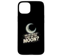 Funny Meme Moon Landing | Apollo Hoax Sarcastic Space Humor Case for iPhone 15 Plus
