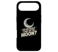 Funny Meme Moon Landing | Apollo Hoax Sarcastic Space Humor Case for iPhone Air