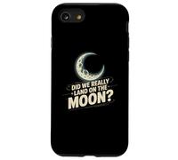 Funny Meme Moon Landing | Apollo Hoax Sarcastic Space Humor Case for iPhone SE (2020) / 7/8