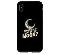Funny Meme Moon Landing | Apollo Hoax Sarcastic Space Humor Case for iPhone XS Max