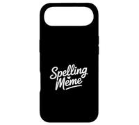 Funny Meme Saying Heart Script Casual Humor Case for iPhone Air