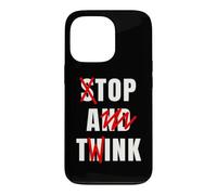 Funny Meme Y2K Stop And Think Top A Twink Case for iPhone 13 Pro