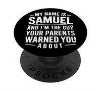 Funny Men Called Samuel Dad Brother Son Uncle Father Nephew PopSockets Adhesive PopGrip