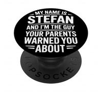 Funny Men Called Stefan Dad Brother Son Uncle Father Nephew PopSockets Adhesive PopGrip