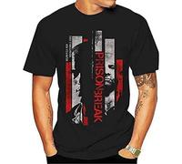 Funny Men Novelty Prison Break Fans Cool Pullover Men's Crewneck T-Shirt Short Sleeve Top Unisex Pure Cotton Tee Black S