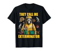Funny men pest control exterminator exterminating job work T-Shirt