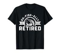 Funny Men Retired 2025 Funny Retirement Gone Fishing T-Shirt