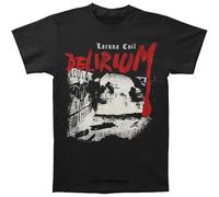 Funny-Men-t-Shirt-Women-Novelty-Tshirt-Lacuna-Coil-Delirium-Horror-T-Shirt Black