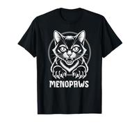 Funny Menopause Cat Menopausal Women T-Shirt