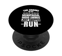 Funny Menopause hot flash relief midlife crisis PopSockets Adhesive PopGrip