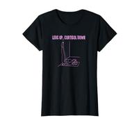 Funny Menopause Legs Up Cortisol Down Perimenopause Humor T-Shirt