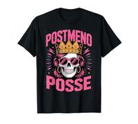Funny Menopause Menopausal Retro Womens Biker Menoposse T-Shirt
