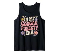 Funny Menopause Midlife Cougar Puberty Tank Top