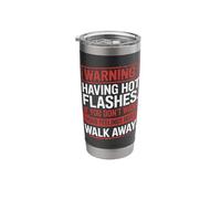 Funny Menopause Survived hot Flash Relief Midlife Crisis Stainless Steel Insulated Tumbler