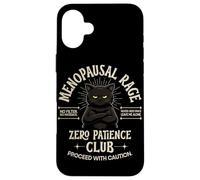 Funny Menopause Womens Hot Flash Case for iPhone 16 Plus