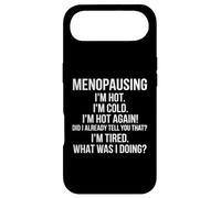 Funny Menopausing I'm Hot Cold Tired And Confused Case for iPhone Air