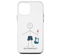 Funny Mens Bass Guitar Guy Boy Guitar Player Case for iPhone 12 mini