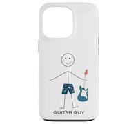 Funny Mens Bass Guitar Guy Boy Guitar Player Case for iPhone 13 Pro