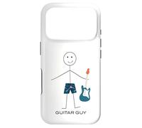 Funny Mens Bass Guitar Guy Boy Guitar Player Case for iPhone 17 Pro