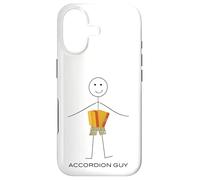 Funny Mens Button Accordion, Boy Accordion Player Musician Case for iPhone 17