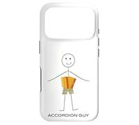 Funny Mens Button Accordion, Boy Accordion Player Musician Case for iPhone 17 Pro