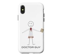 Funny Mens Doctor Guy Dr Physician Case for iPhone X/XS