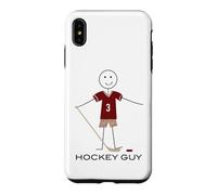 Funny Mens Hockey Guy Boy Hockey Player Case for iPhone XS Max