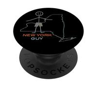 Funny Mens New York, NY Boys New York Souvenir PopSockets Adhesive PopGrip