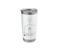 Funny Mens Paddleboarding, Boys SUP Guy Stainless Steel Insulated Tumbler