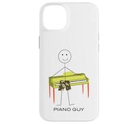 Funny Mens Piano Guy, Boy Piano Player Case for iPhone 14 Plus
