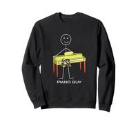 Funny Mens Piano Guy, Boy Piano Player Sweatshirt