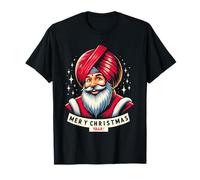 Funny Men's Punjabi Indian Santa Singh Merry Christmas Yaar T-Shirt