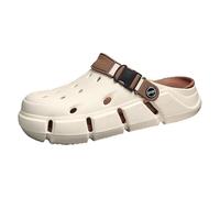 Funny Mens Summer Slippers,Arch Support Sliders Foam,Hole Shoes Half Toe Breathable Baotou Drag Outside Wear Beach Shoes Sandals Sandals Drag Slider Brown