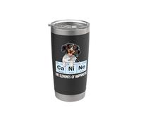 Funny Mens Womens Elements Happiness Piebald Dachshund Lover Stainless Steel Insulated Tumbler